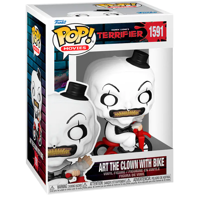 Funko POP figurica Terrifier Art the Clown with Bike fotografija izdelka