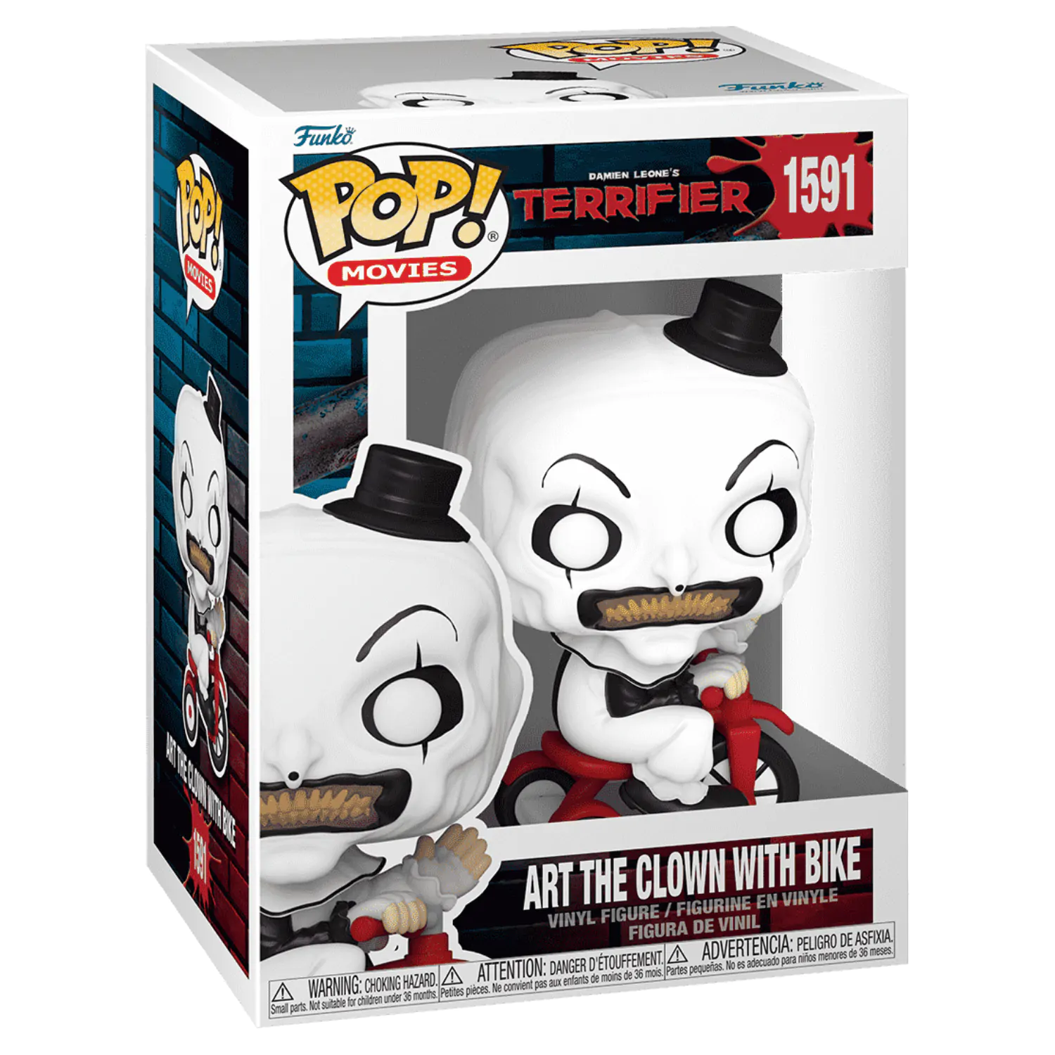 Funko POP figurica Terrifier Art the Clown with Bike fotografija izdelka