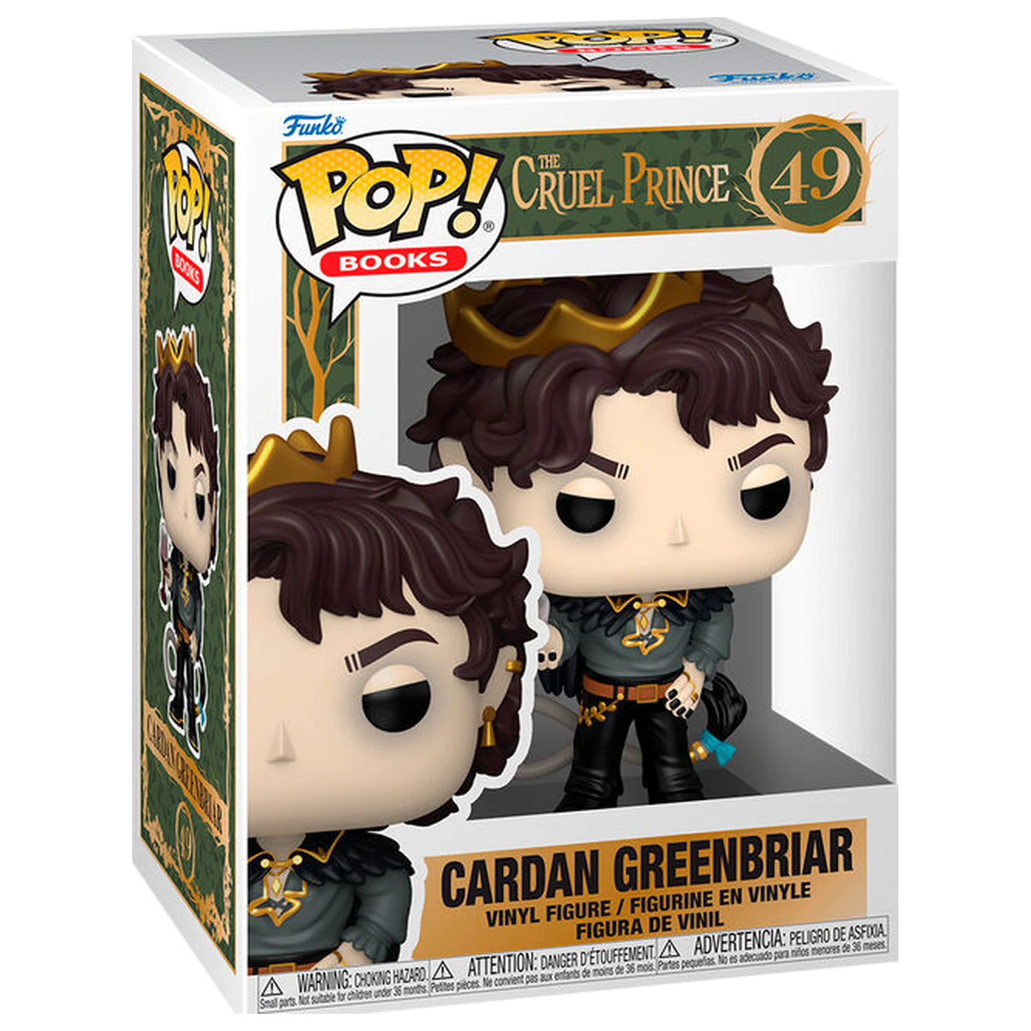 Funko POP figura The Folk of the Air The Cruel Prince Cardan Greenbriar fotografija izdelka