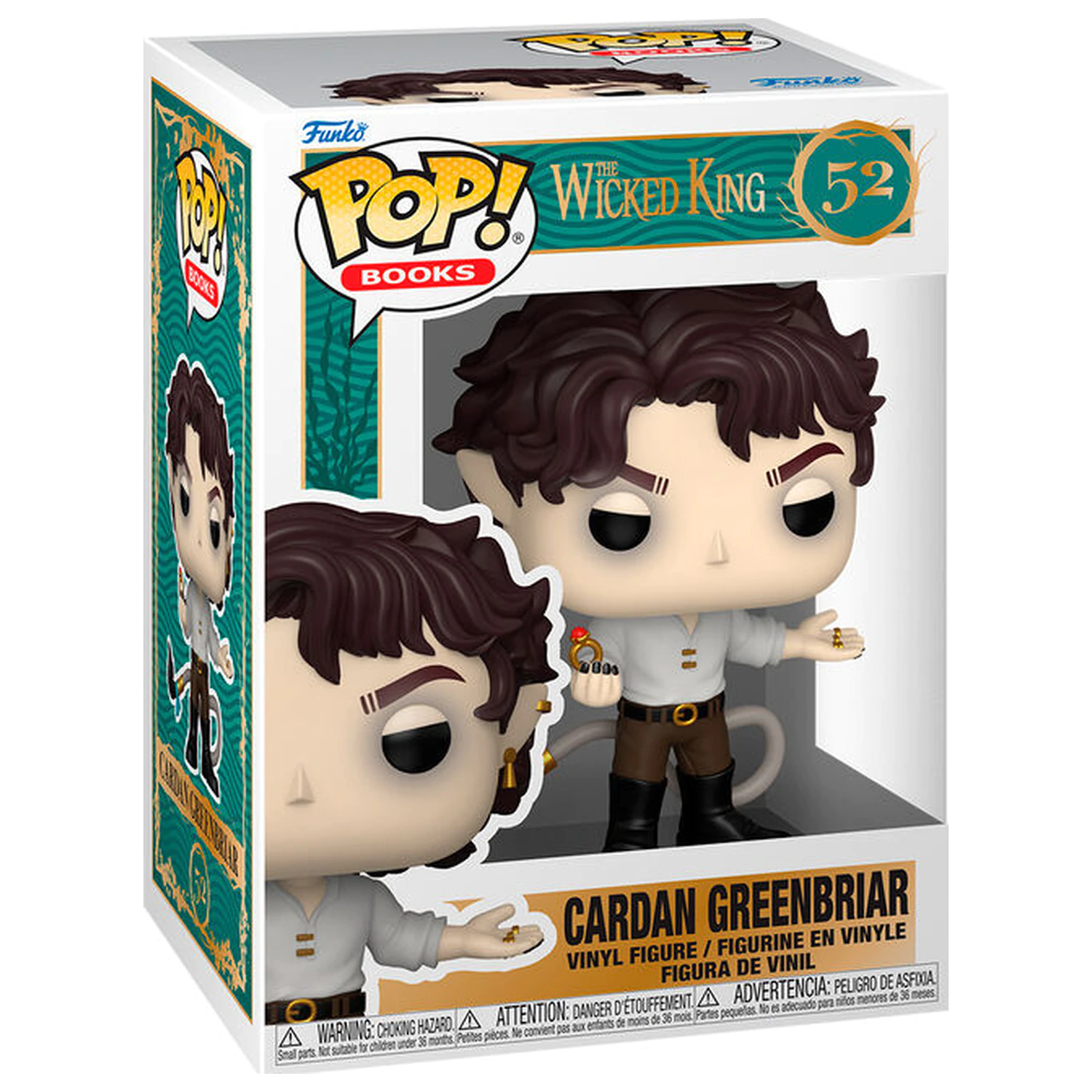 Funko POP figurica The Folk of the Air The Wicked King Cardan Greenbriar fotografija izdelka