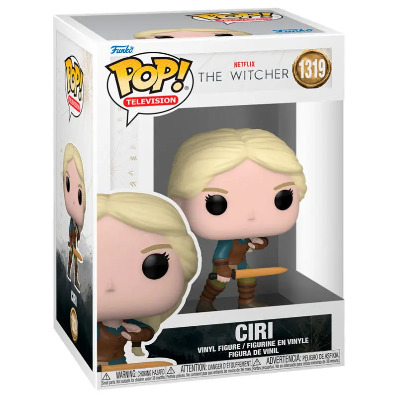 The Witcher POP! TV Vinilna Figura Ciri z mečem 9 cm fotografija izdelka