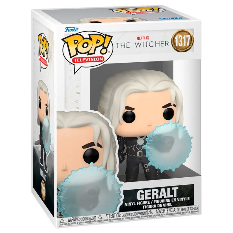 The Witcher POP! TV Vinilna Figura Geralt (Shield) 9 cm fotografija izdelka