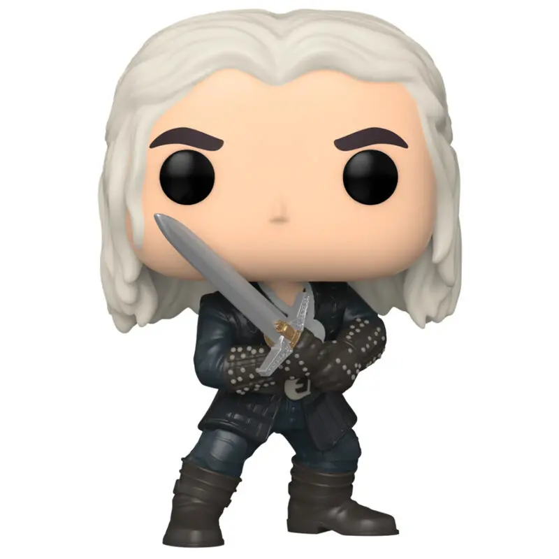 The Witcher POP! TV Vinilna Figura Geralt 9 cm fotografija izdelka