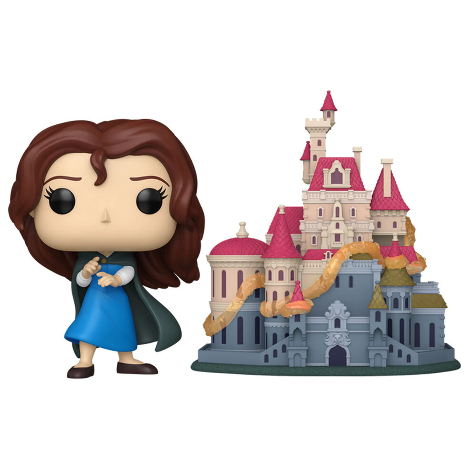 Funko POP figura Town Disney Lepotica in zver Towns Belle z gradom fotografija izdelka