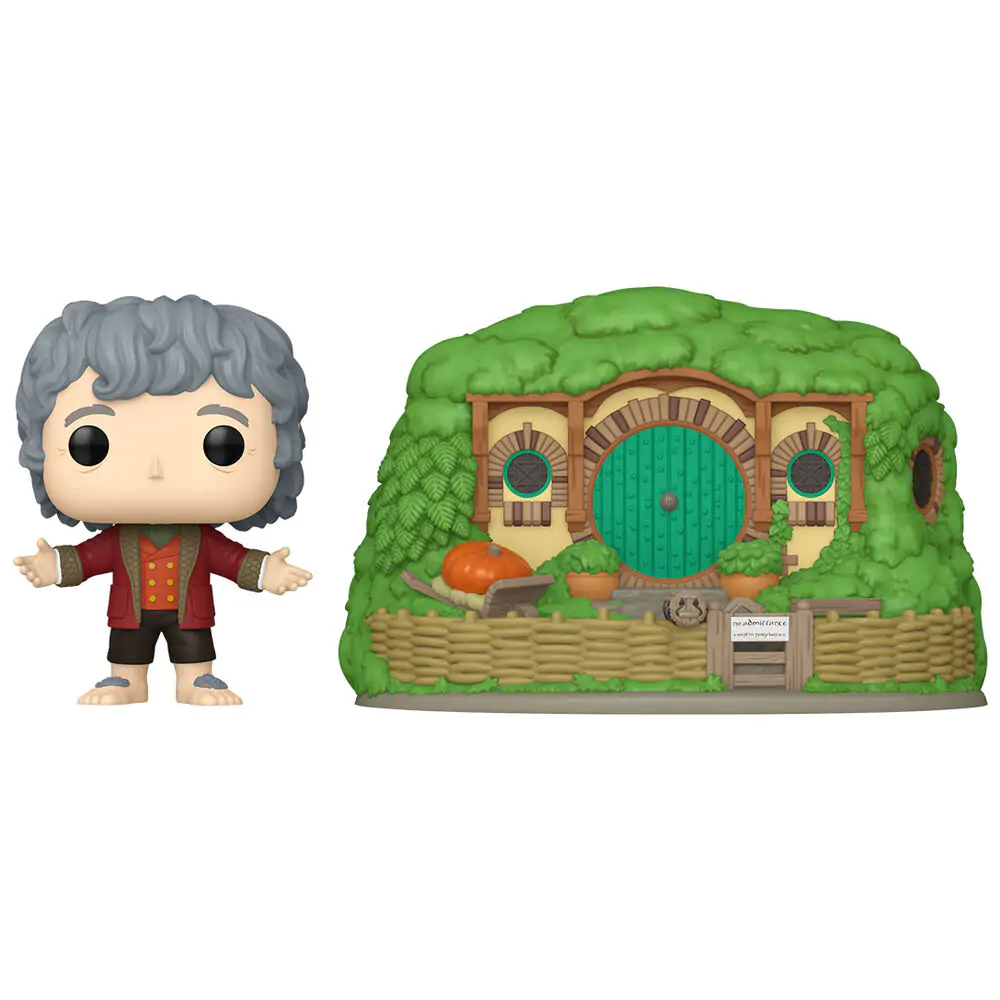 Funko POP figurica Town The Lord of the Rings Bilbo Baggins with Bag-End fotografija izdelka