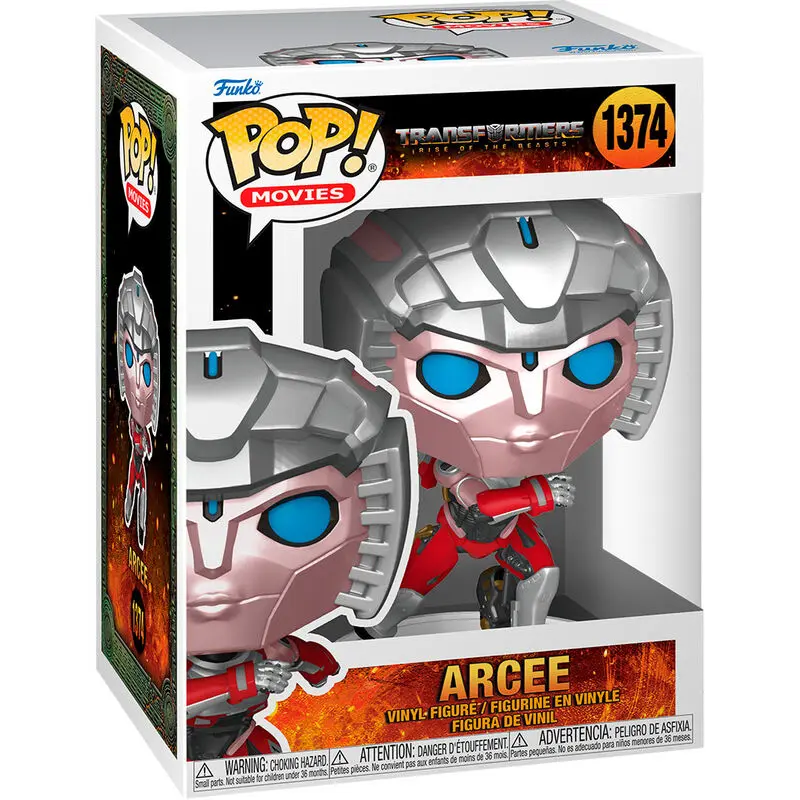 Transformers: Rise of the Beasts POP! Movies Vinil Figura Arcee 9 cm fotografija izdelka