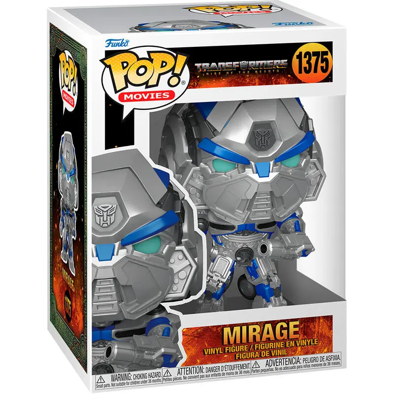 Transformers: Rise of the Beasts POP! Movies Vinil Figura Mirage 9 cm fotografija izdelka