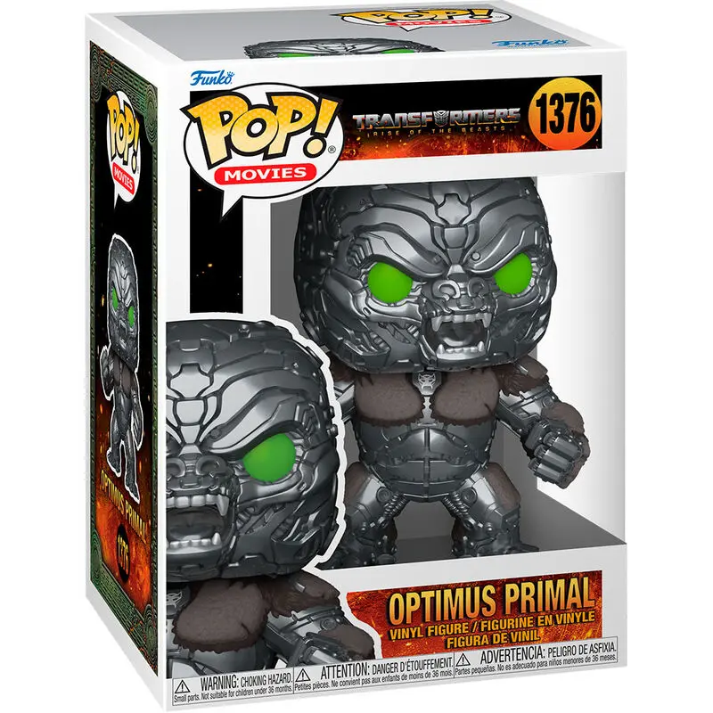 Transformers: Rise of the Beasts POP! Movies Vinilna figura Optimus Primal 9 cm fotografija izdelka