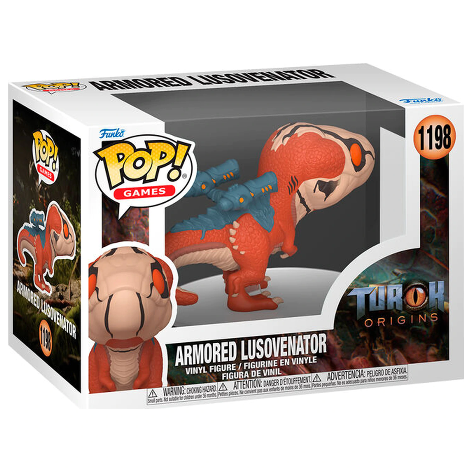 Funko POP figurica Turok Armored Lusovenator fotografija izdelka