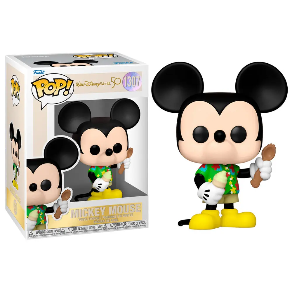 Walt Disney World 50th Anniversary POP! Disney Vinyl Figurica Aloha Mickey Mouse 9 cm fotografija izdelka