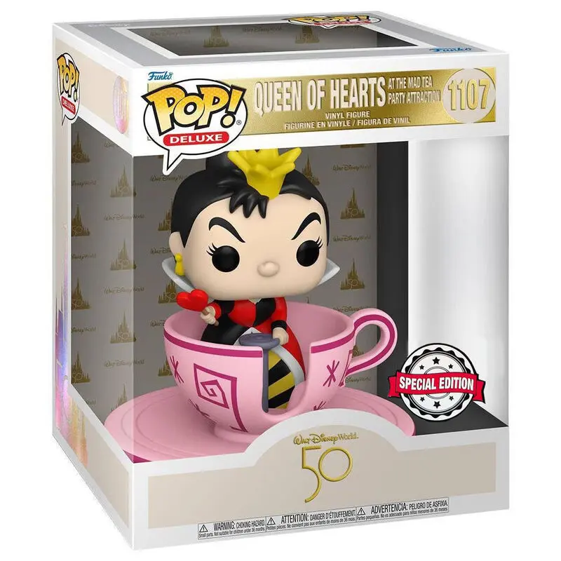 POP figurica Walt Disney World 50th Queen of Hearts at mad tea party Exclusive fotografija izdelka