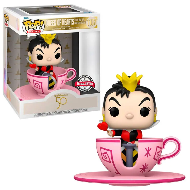 POP figurica Walt Disney World 50th Queen of Hearts at mad tea party Exclusive fotografija izdelka