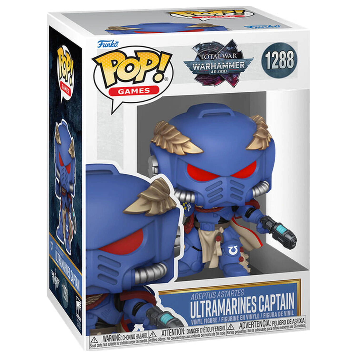 Funko POP figura Warhammer Captain Justain fotografija izdelka