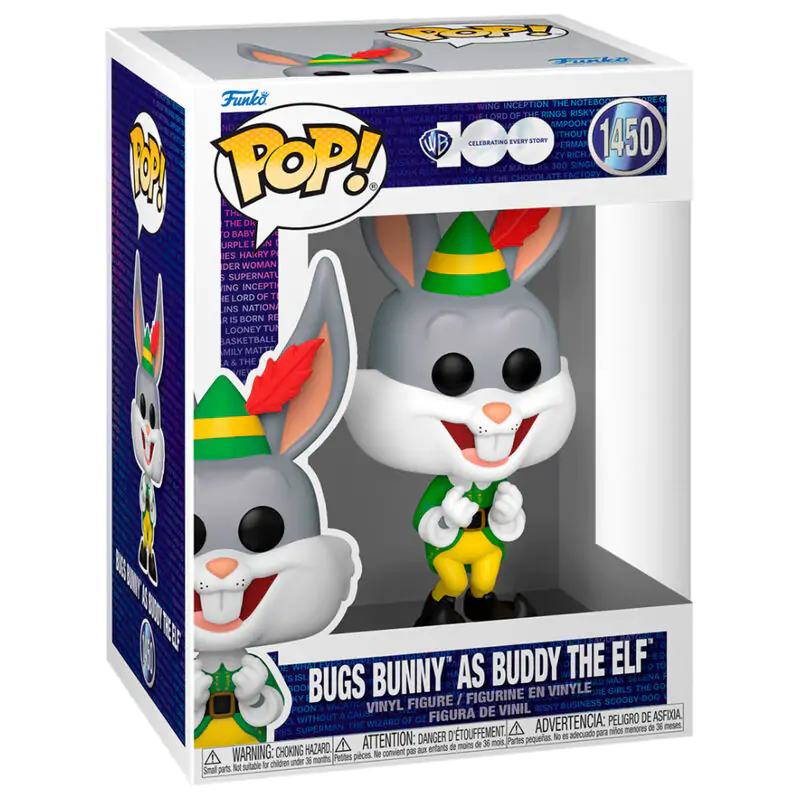 POP figura Warner Bros 100th Anniversary Bugs Bunny kot Buddy The Elf fotografija izdelka