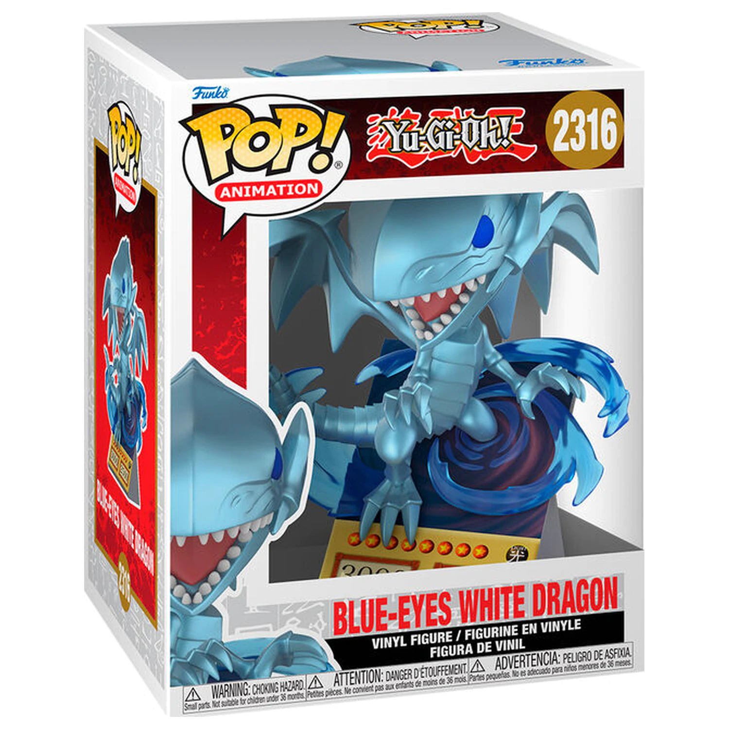 Funko POP figura Premium Yu-Gi-Oh! Blue-Eyes White Dragon fotografija izdelka