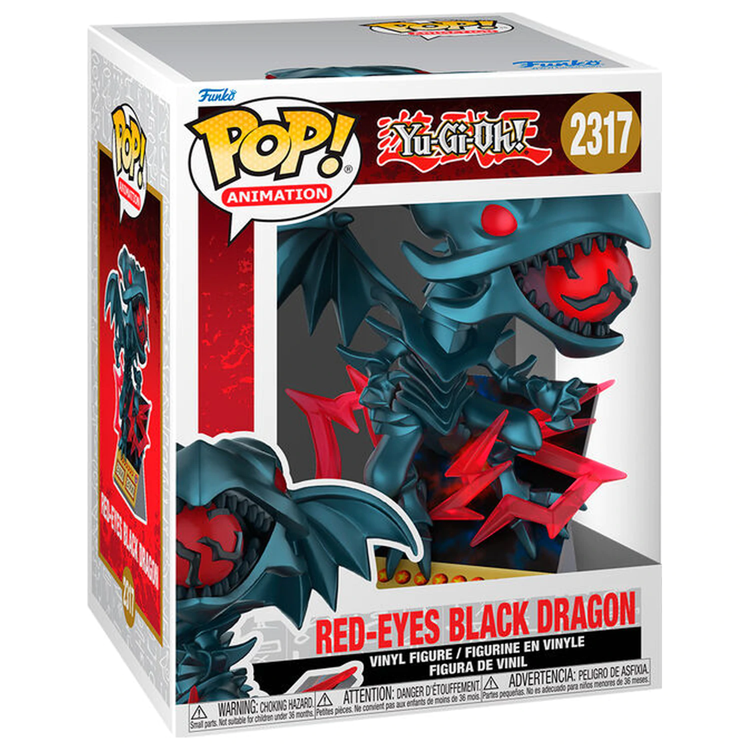 Funko POP figura Premium Yu-Gi-Oh! Red-Eyes Black Dragon fotografija izdelka