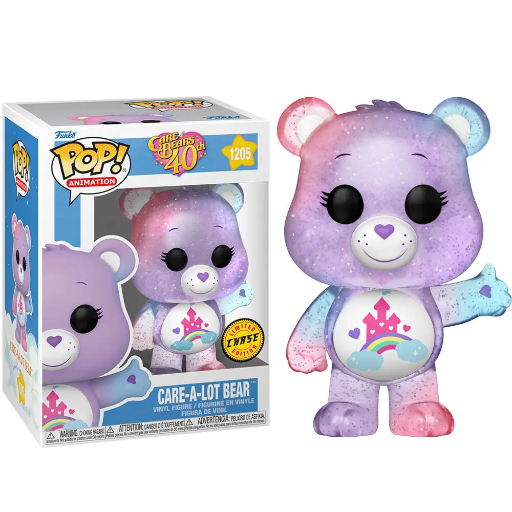 POP figurica Care Bears 40. obletnica Care a Lot Bear Chase fotografija izdelka