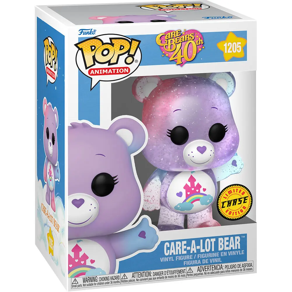 POP figurica Care Bears 40. obletnica Care a Lot Bear Chase fotografija izdelka