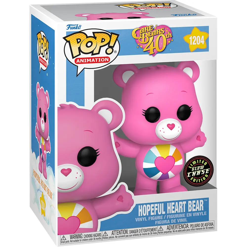 POP figurica Care Bears 40th Anniversary Hopeful Heart Bear Chase fotografija izdelka