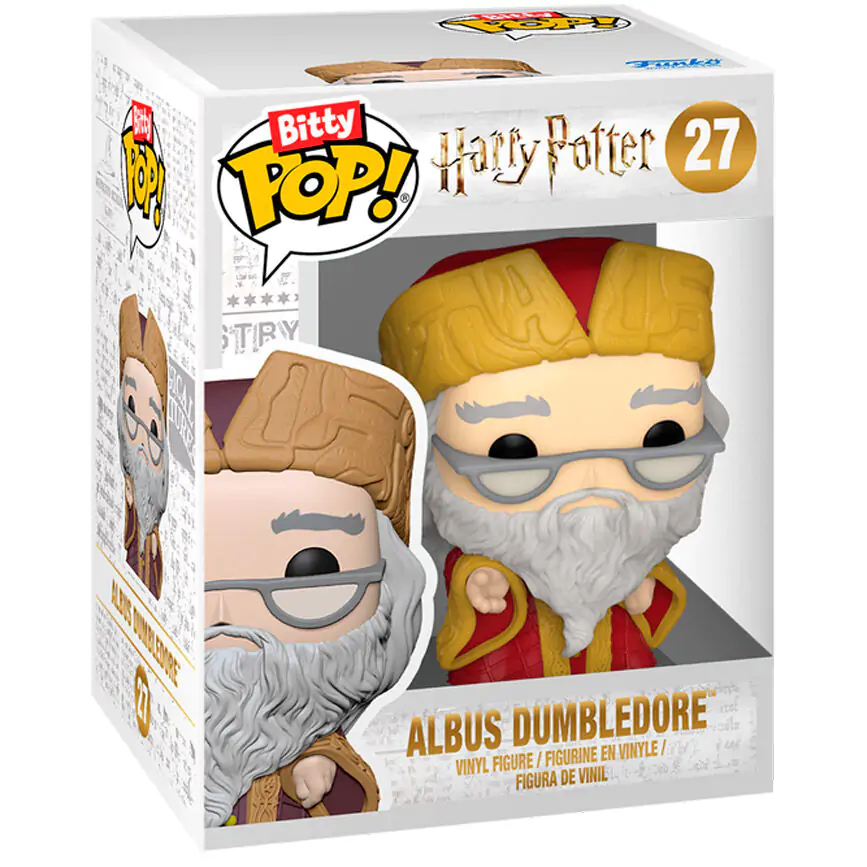 Bitty Funko POP Display Harry Potter Bradavičarka grad fotografija izdelka