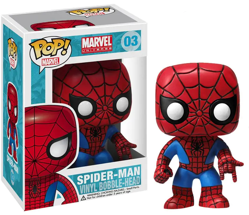 Marvel Comics POP! Vinilna Figura Spider-Man 9 cm fotografija izdelka