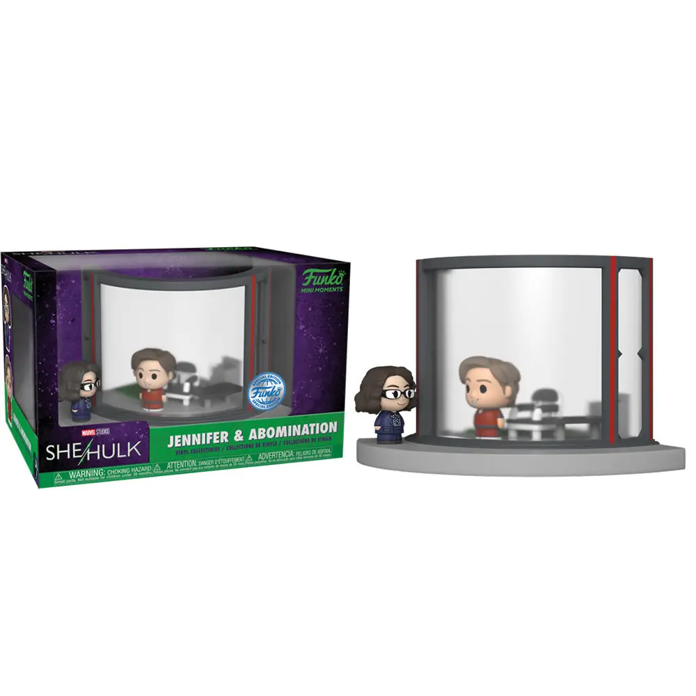 She-Hulk POP! Mini Moment vinilna figura Jennifer & Abomination 5 cm fotografija izdelka