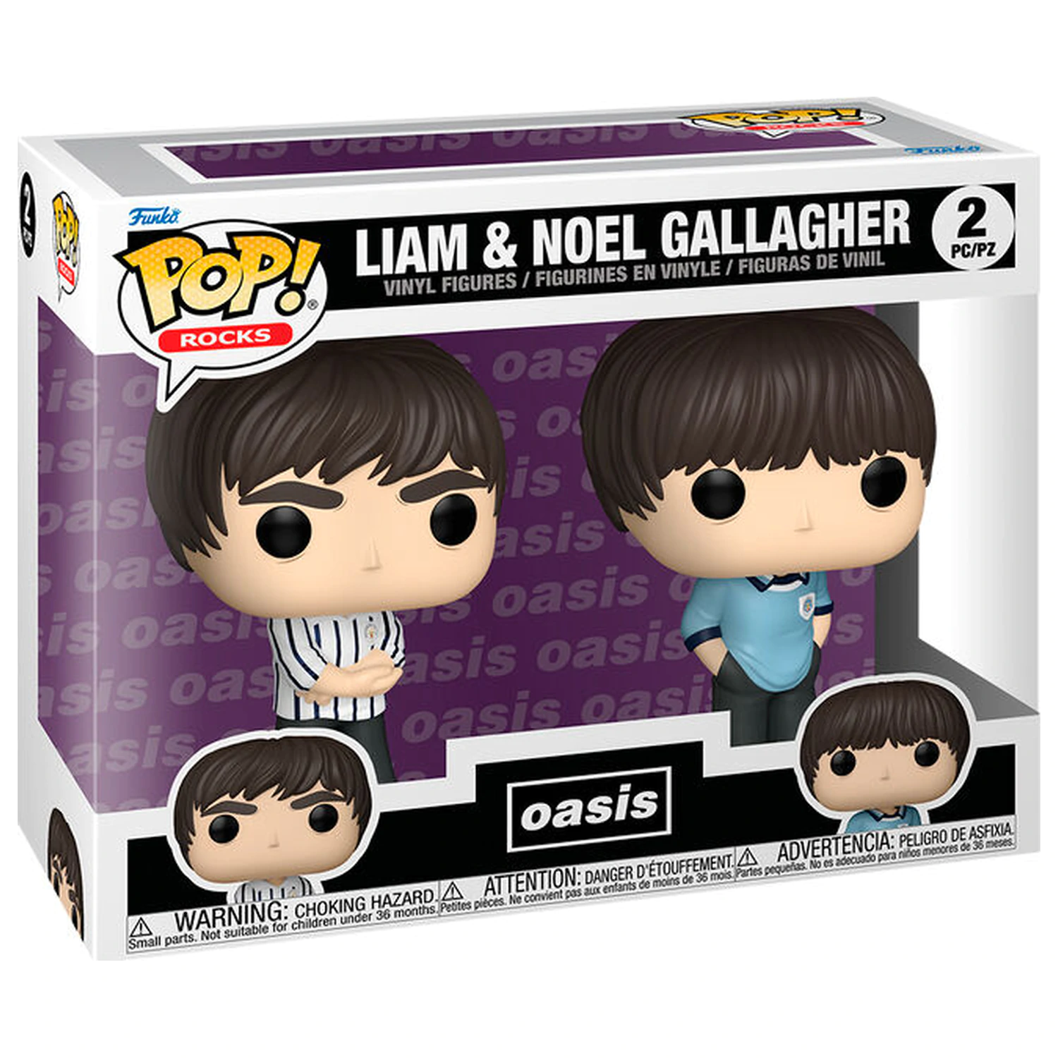 Funko POP paket 2 figur Oasis Liam & Noel Gallagher fotografija izdelka