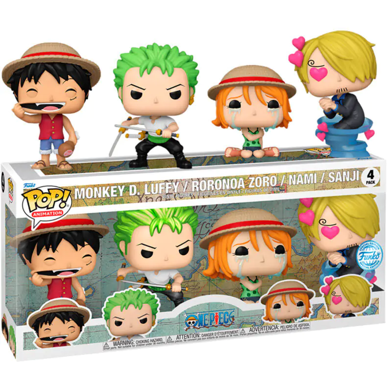 Funko POP paket 4 figure One Piece Exclusive fotografija izdelka