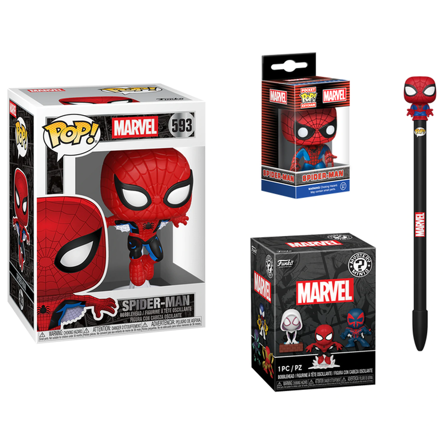Funko POP Paketna ponudba Marvel Spider-Man fotografija izdelka