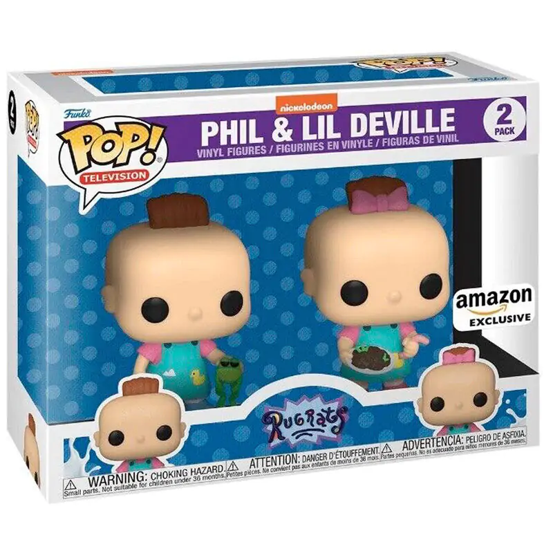 POP paket 2 figurici Rugrats Phil & Lil Exclusive fotografija izdelka