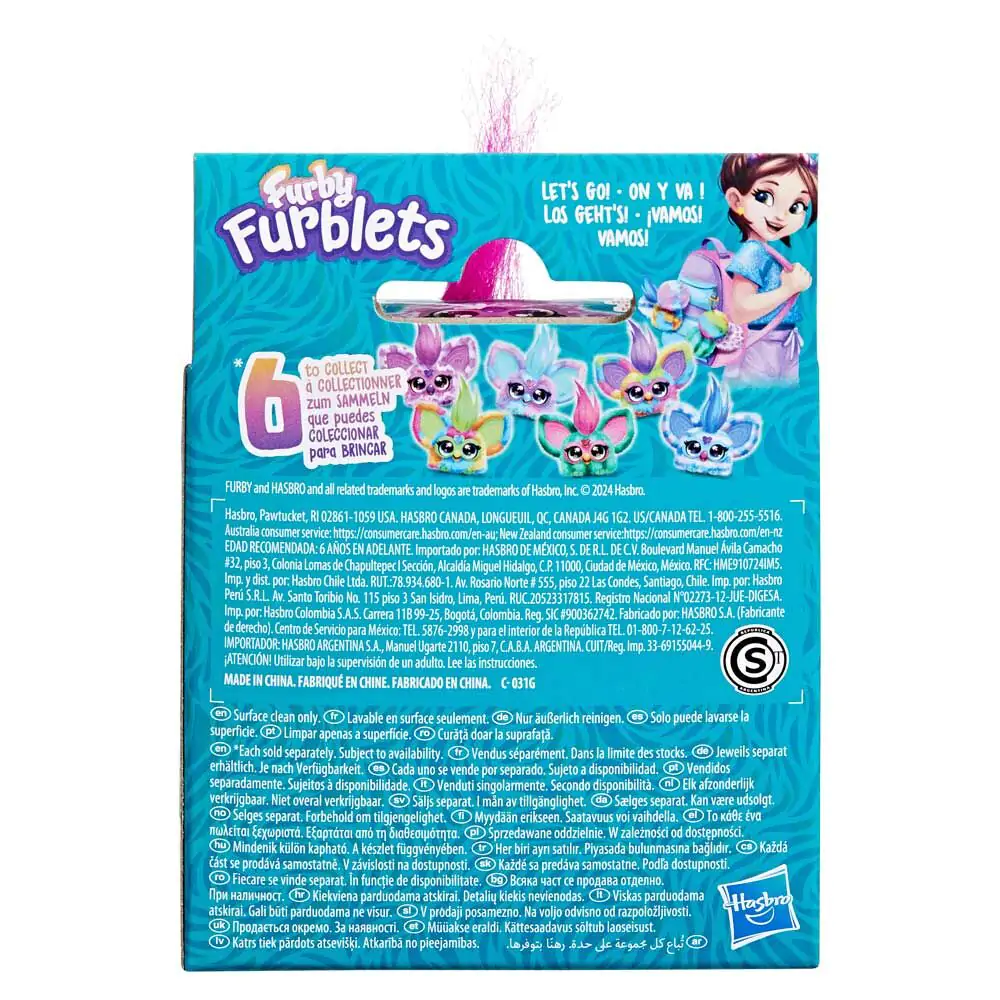 Furblet Hip Bop mini Furby fotografija izdelka