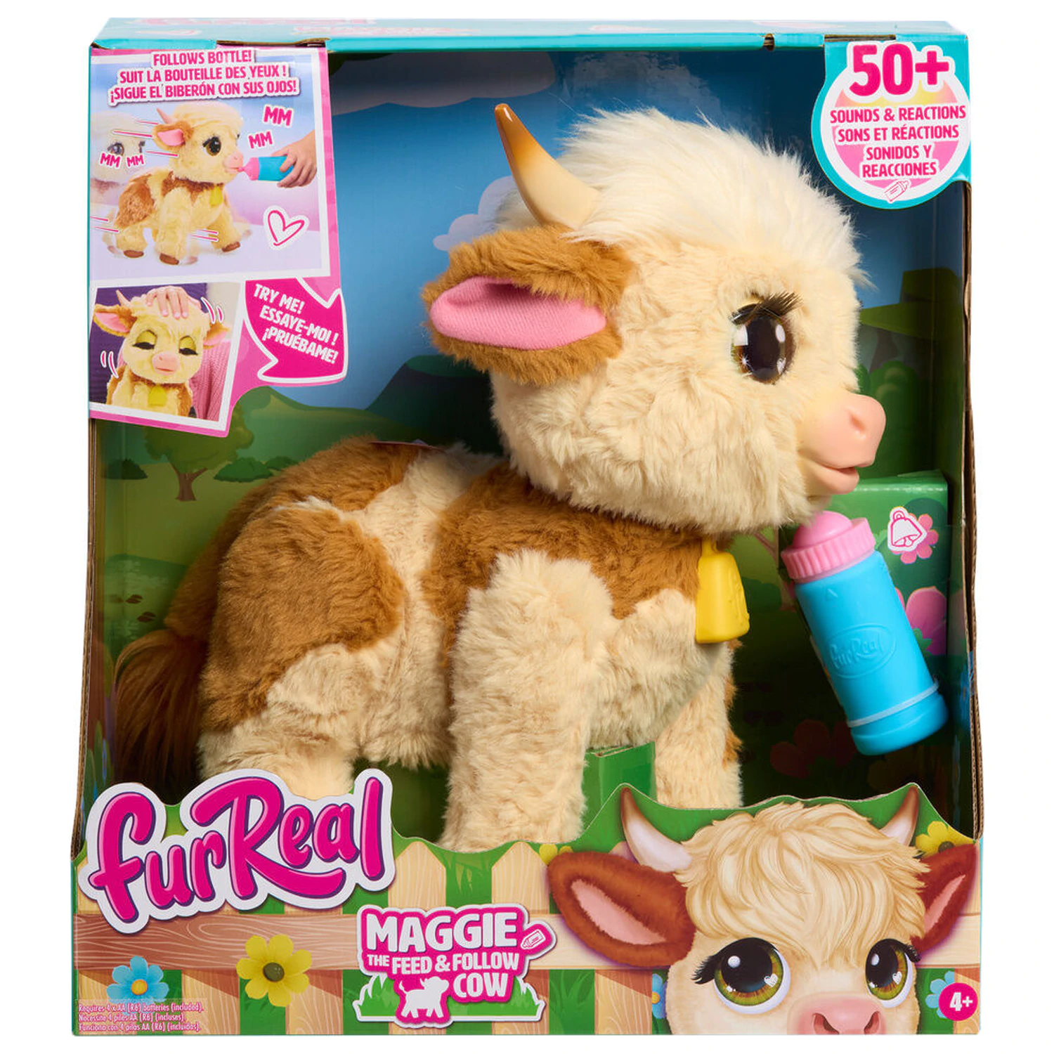 FurReal Maggie the Cow Interaktivna plišasta igrača fotografija izdelka