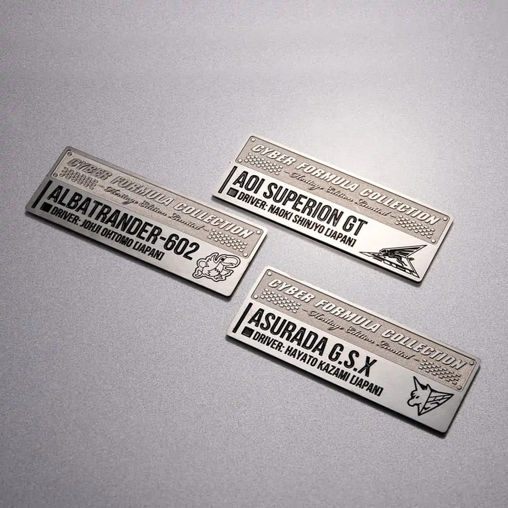 Future GPX Cyber Formula Vozila 3-paket Asurada G.S.X & Albatrander 602 & Aoi Superion GT Set Heritage Edition 7 cm fotografija izdelka