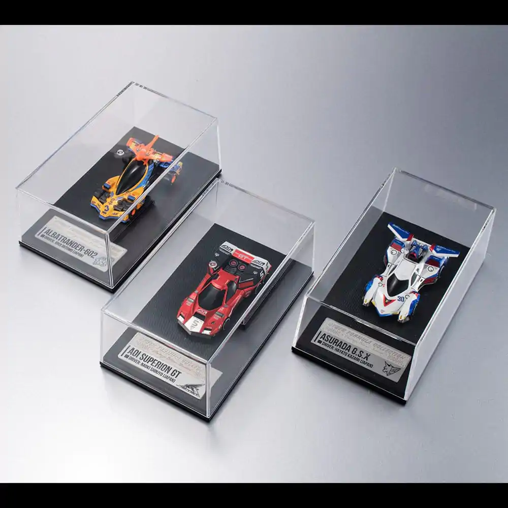 Future GPX Cyber Formula Vozila 3-paket Asurada G.S.X & Albatrander 602 & Aoi Superion GT Set Heritage Edition 7 cm fotografija izdelka
