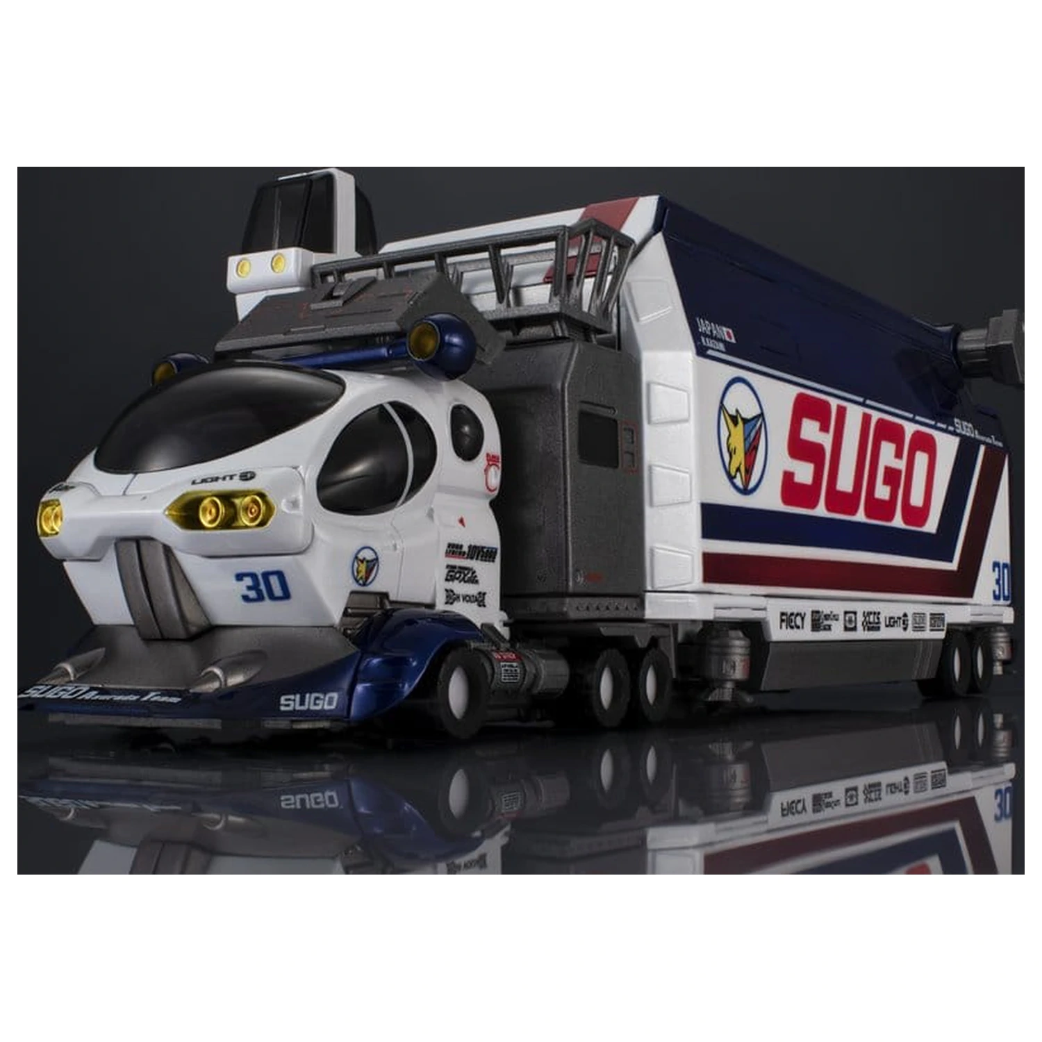 Future GPX Cyber Formula Kolekcija Vozil 2-paket Sugolegerd 10V5000 & Super Asurada 01 Circuit Mode Heritage Edition DX 22 cm fotografija izdelka