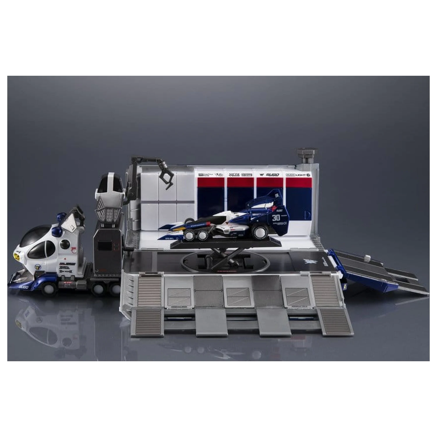 Future GPX Cyber Formula Kolekcija Vozil 2-paket Sugolegerd 10V5000 & Super Asurada 01 Circuit Mode Heritage Edition DX 22 cm fotografija izdelka