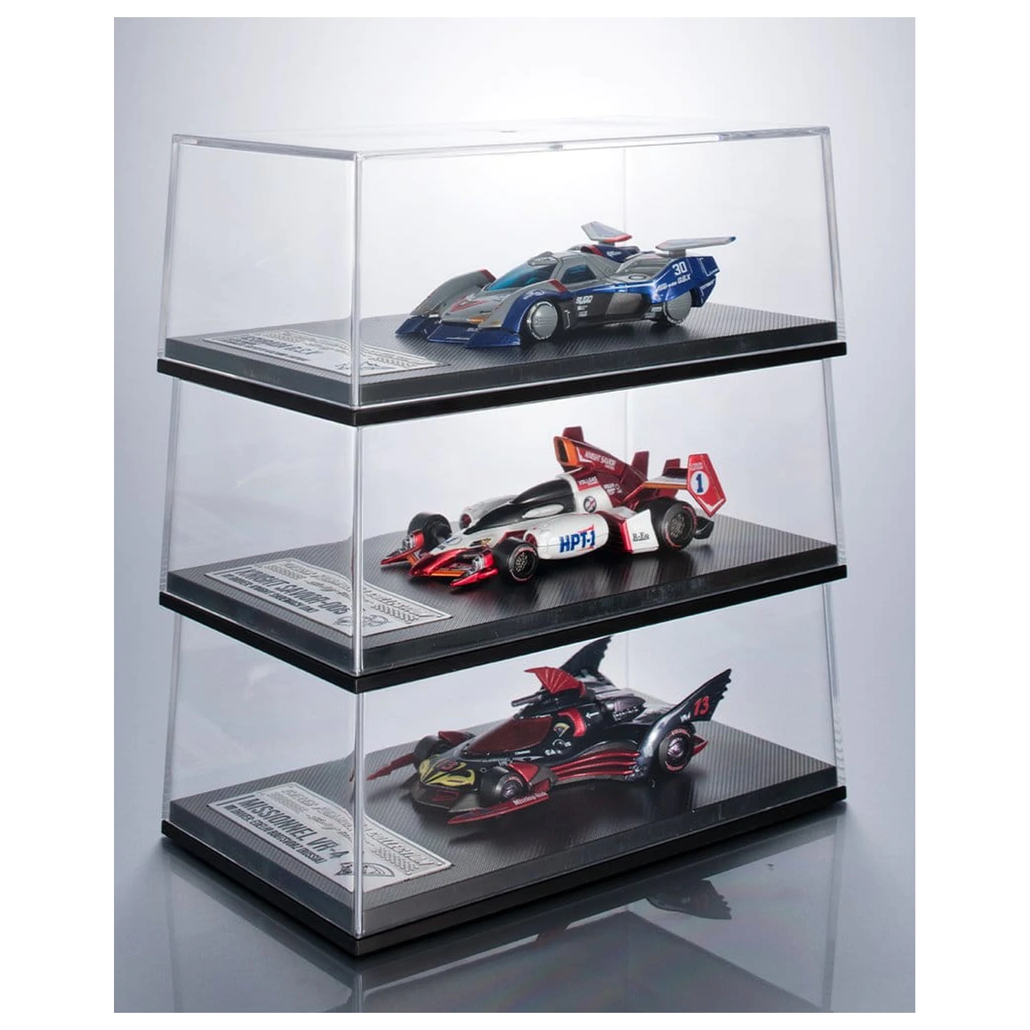 Future GPX Cyber Formula Cyber Formula Collection -Heritage Edition- Set vozil 3-paket Asurada G.S.X Aero Mode & Knight Savior 005 & Missionel VR-4 fotografija izdelka