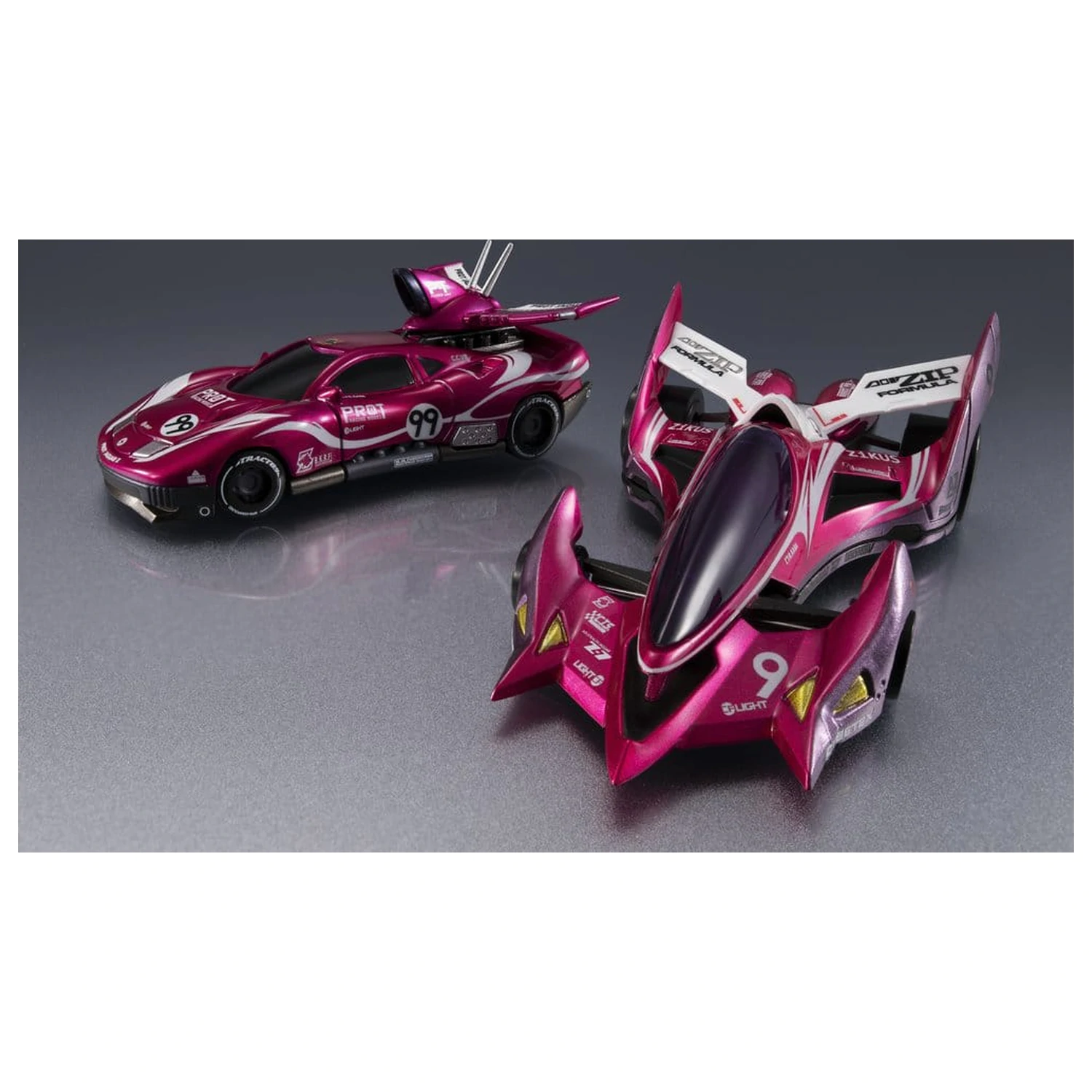 Future GPX Cyber Formula Cyber Formula Collection -Heritage Edition- Vozila 2-paket Proto Jaguar Z-6 & Aoi Stealth Jaguar Z-7 fotografija izdelka