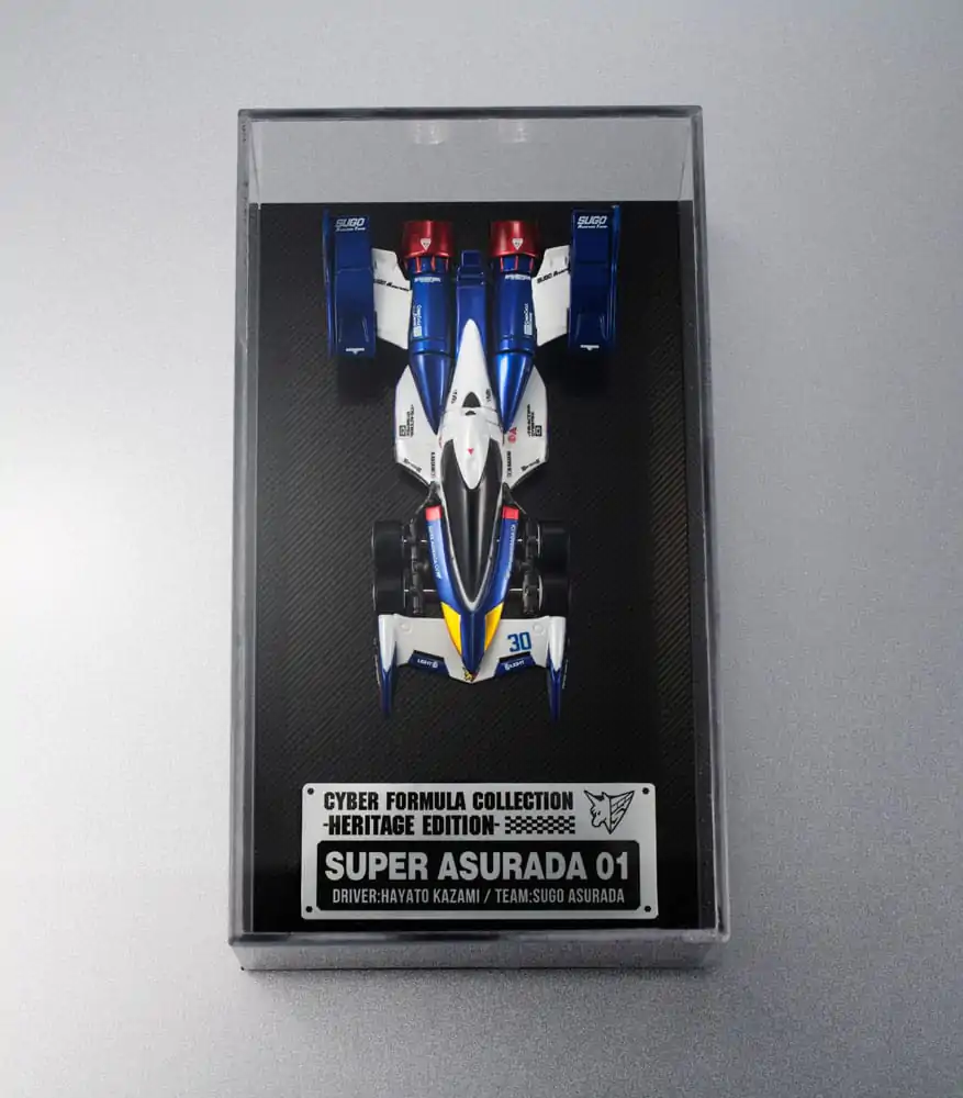 Future GPX Cyber Formula Vehicle 1/18 Super Asurada 01 Heritage Edition 14 cm fotografija izdelka