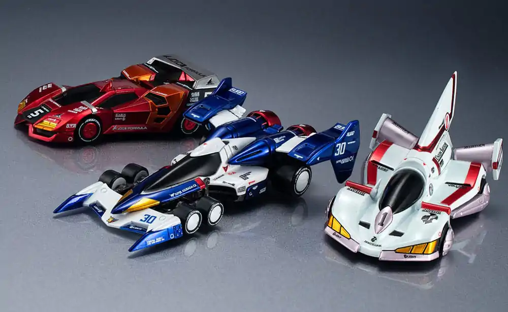 Future GPX Cyber Formula Vehicles 1/18 3-Pack 10's Cyber Formula world grand prix set Heritage Edition 14 cm fotografija izdelka