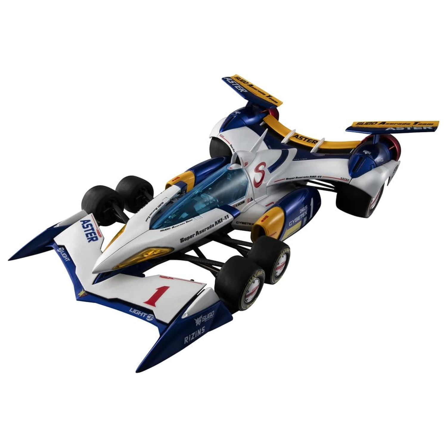 Future GPX Cyber Formula Spremenljivo Akcijsko Vozilo Visoke SPECIFIKACIJE Super Asurada AKF-11 Barvna Izdaja ob 35. Obletnici 27 cm fotografija izdelka