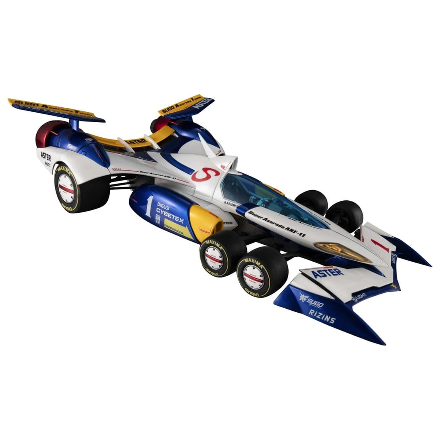 Future GPX Cyber Formula Spremenljivo Akcijsko Vozilo Visoke SPECIFIKACIJE Super Asurada AKF-11 Barvna Izdaja ob 35. Obletnici 27 cm fotografija izdelka