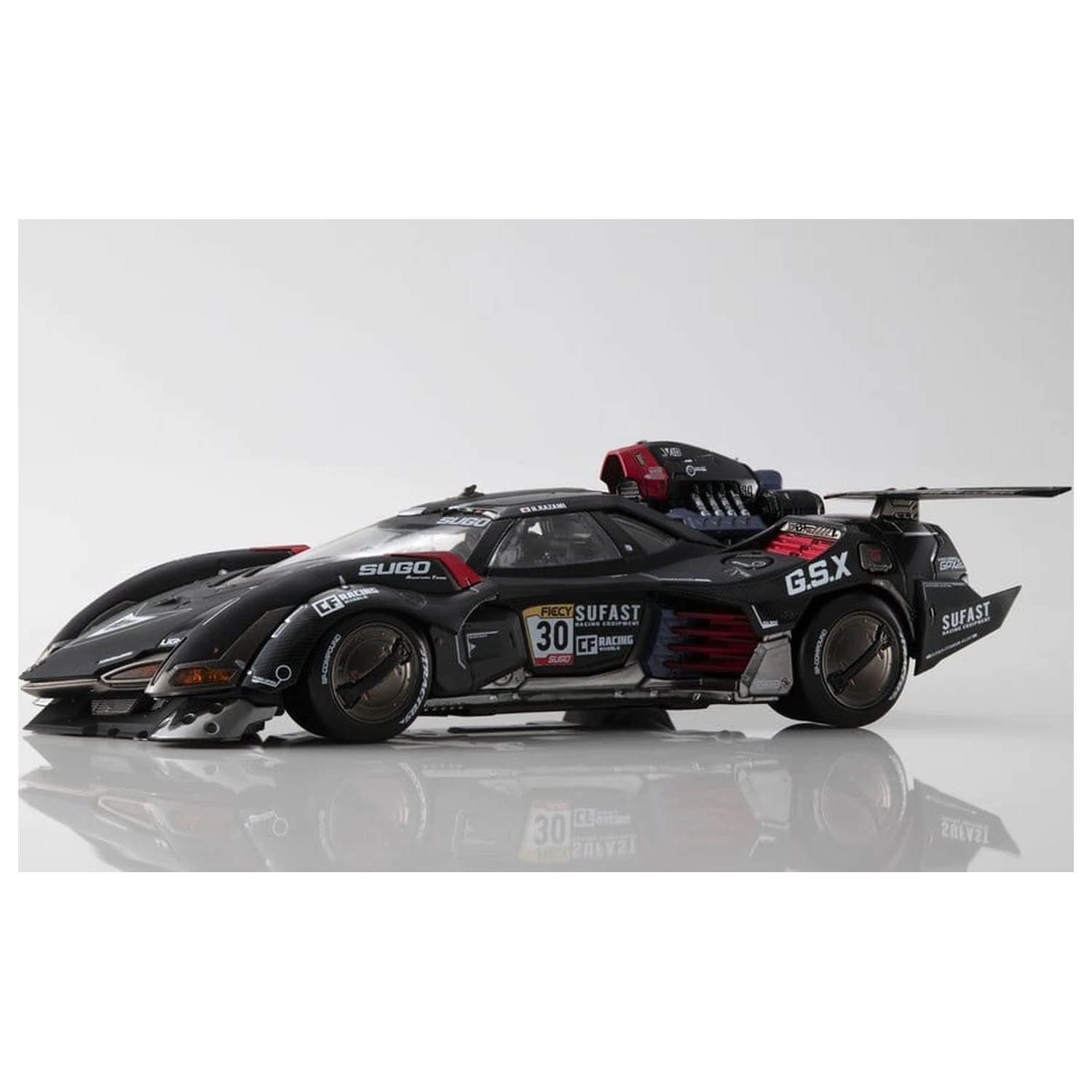 Future GPX Cyber Formula Spremenljiva Akcija Hi-SPEC Združeno Vozilo Asurada G.S.X RS SIREN 26 cm fotografija izdelka