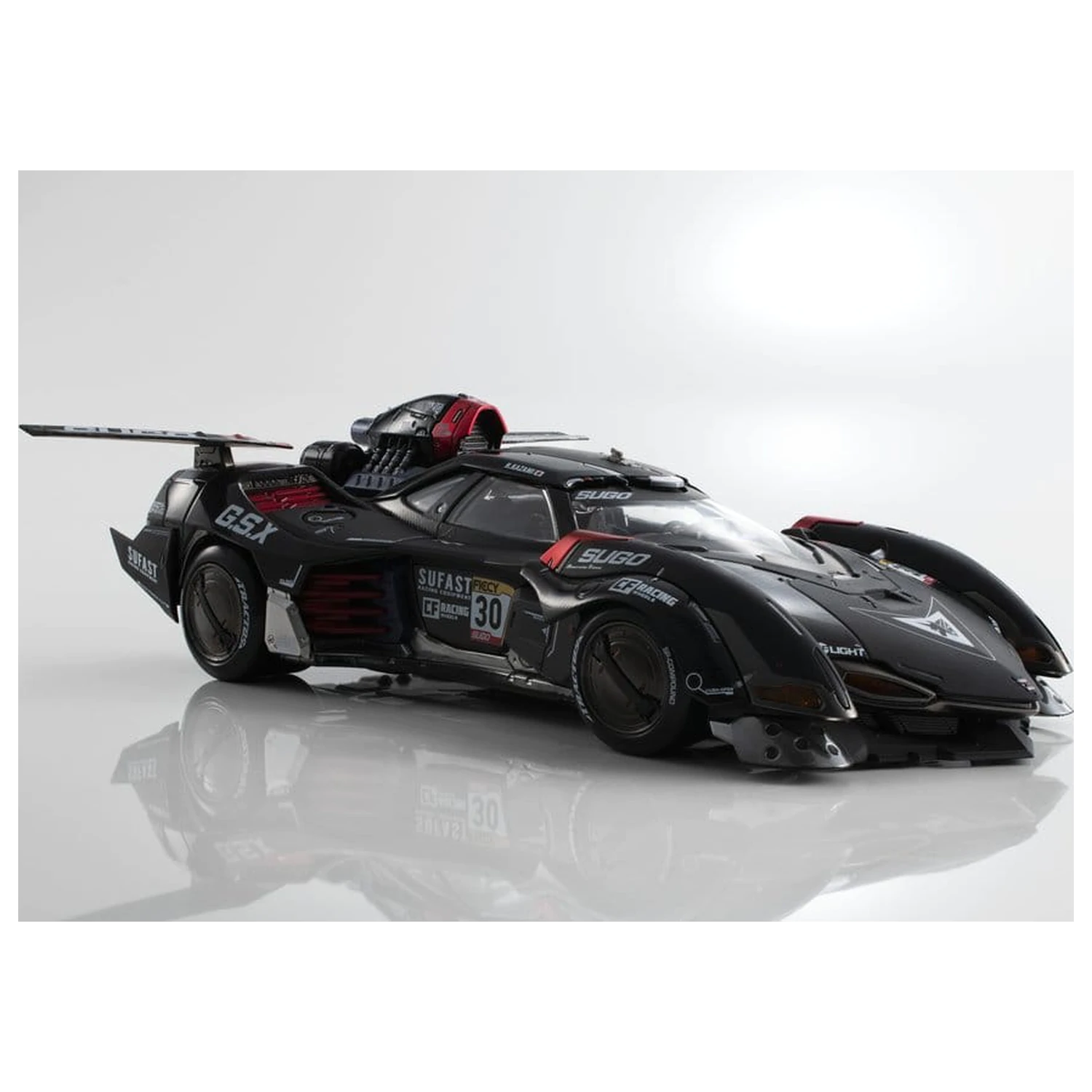 Future GPX Cyber Formula Spremenljiva Akcija Hi-SPEC Združeno Vozilo Asurada G.S.X RS SIREN 26 cm fotografija izdelka