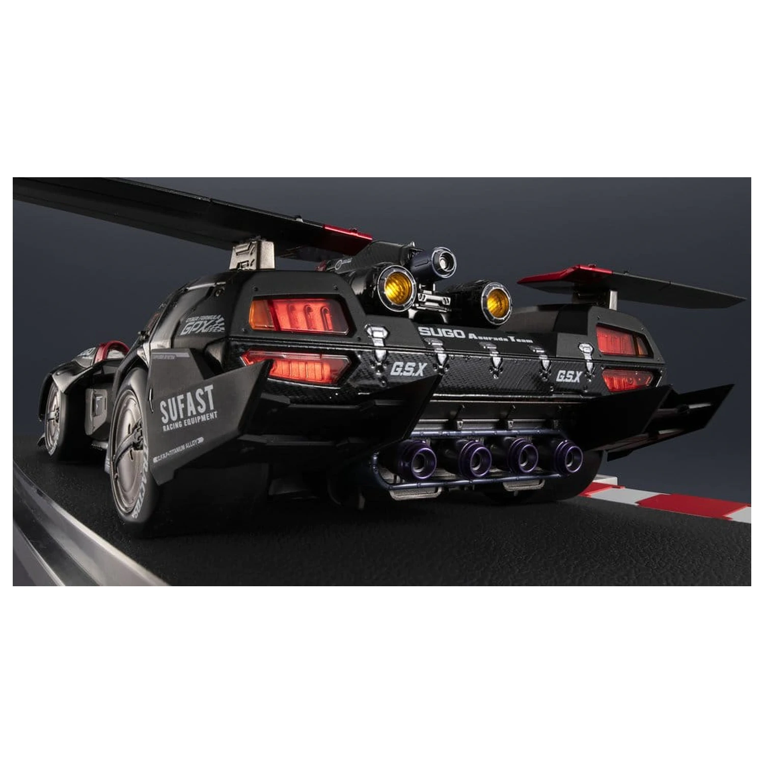 Future GPX Cyber Formula Spremenljiva Akcija Hi-SPEC Združeno Vozilo Asurada G.S.X RS SIREN 26 cm fotografija izdelka