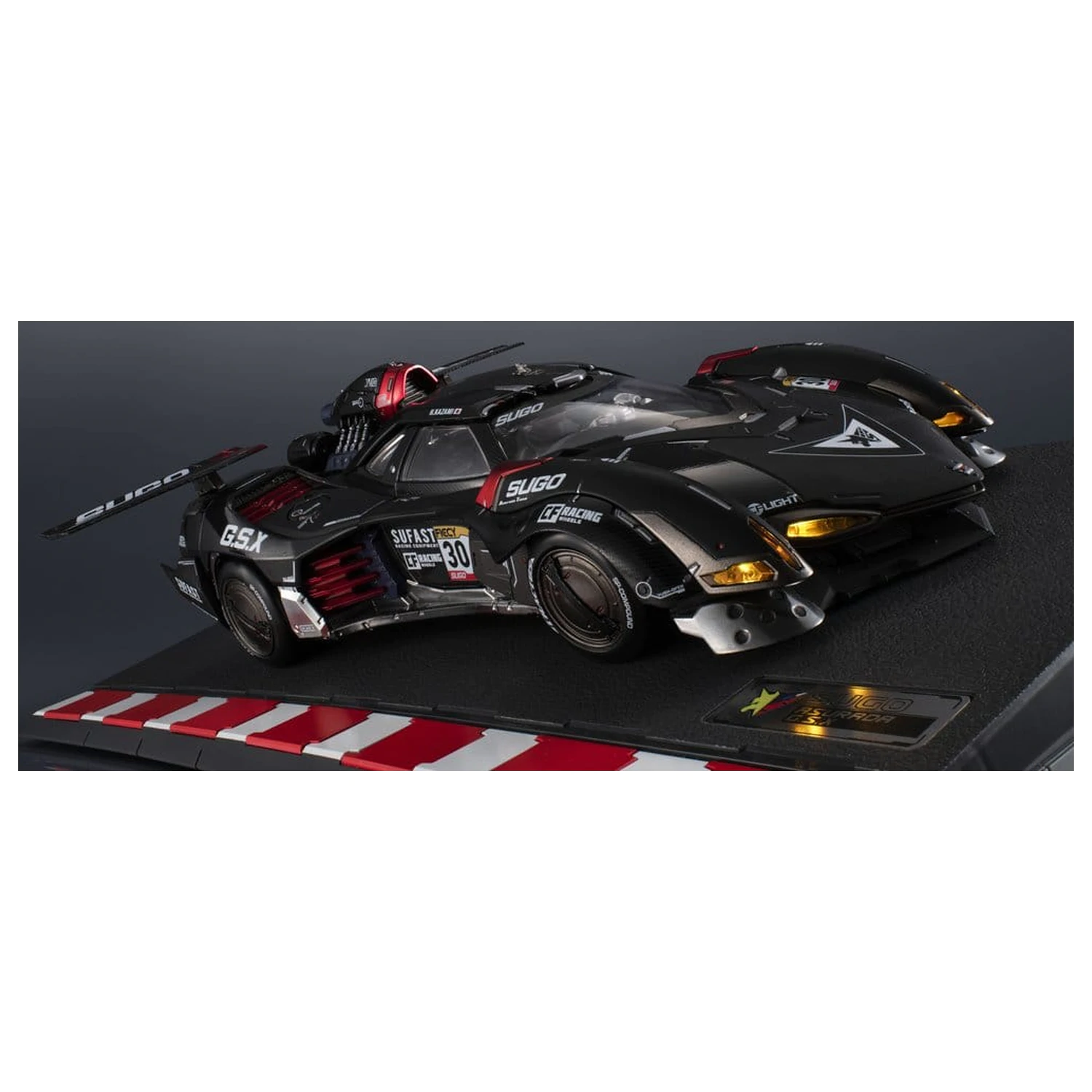 Future GPX Cyber Formula Spremenljiva Akcija Hi-SPEC Združeno Vozilo Asurada G.S.X RS SIREN 26 cm fotografija izdelka