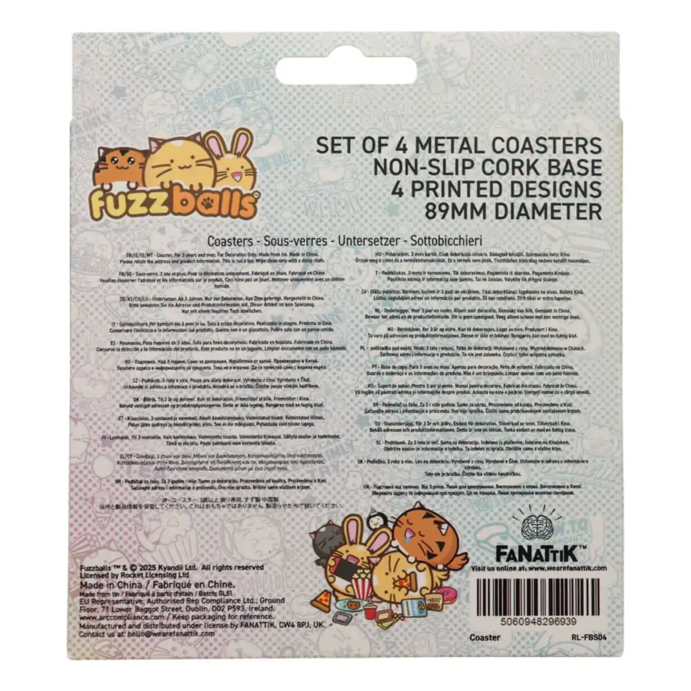 Fuzzballs Podstavek 4-Paket fotografija izdelka