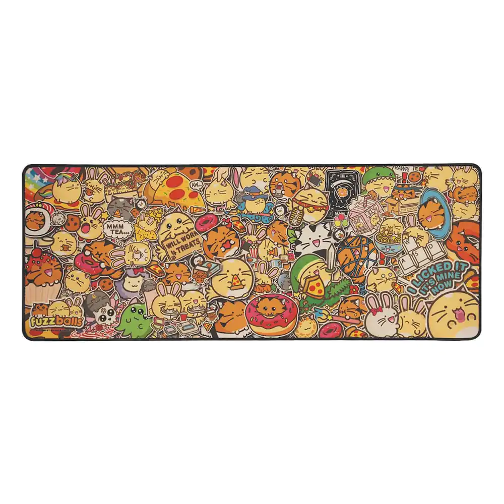 Fuzzballs podloga za mizo in set podstavkov za kozarce fotografija izdelka