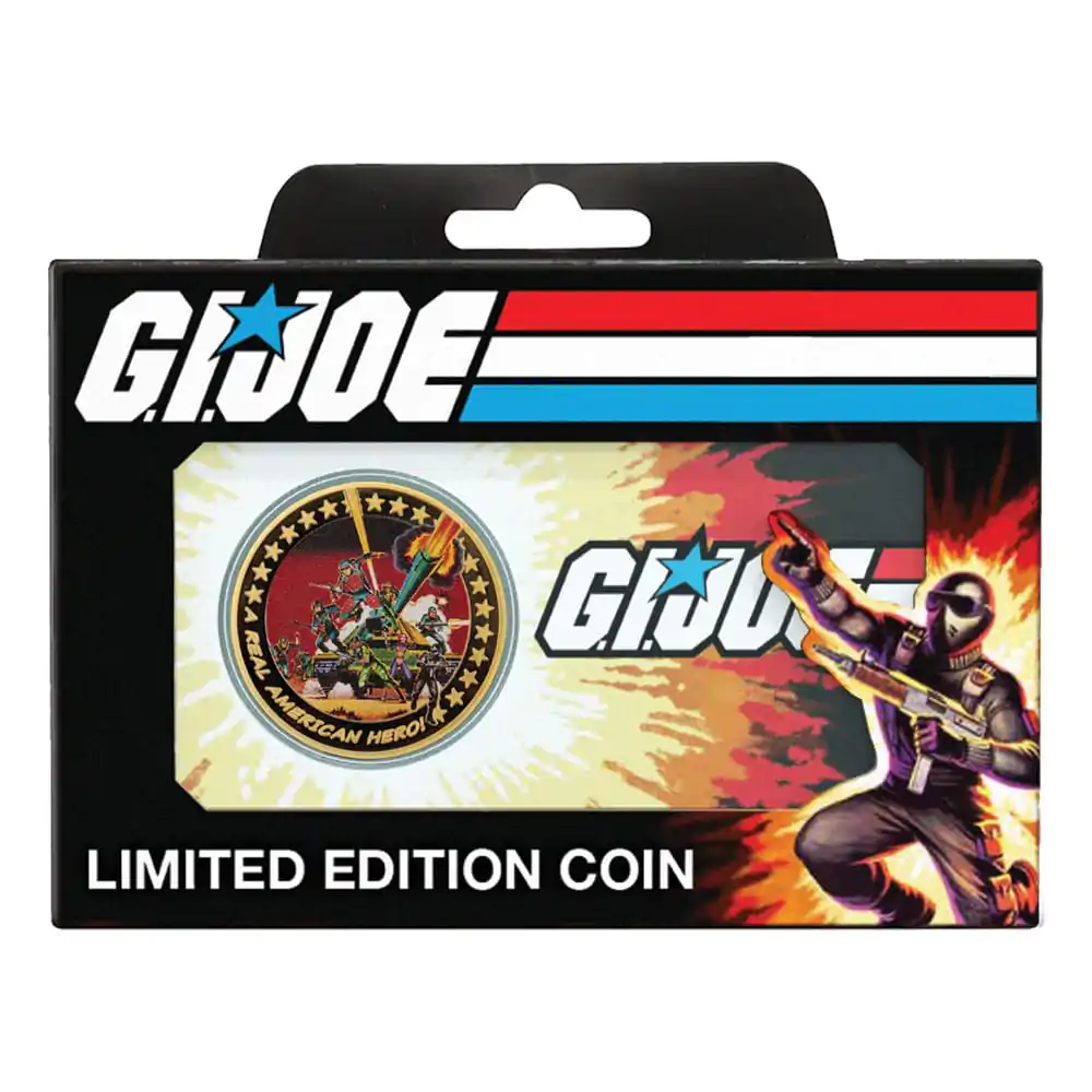 G.I. Joe Zbirateljski kovanec A Real American Hero 60th Anniversary 24k pozlačena Limited Edition fotografija izdelka