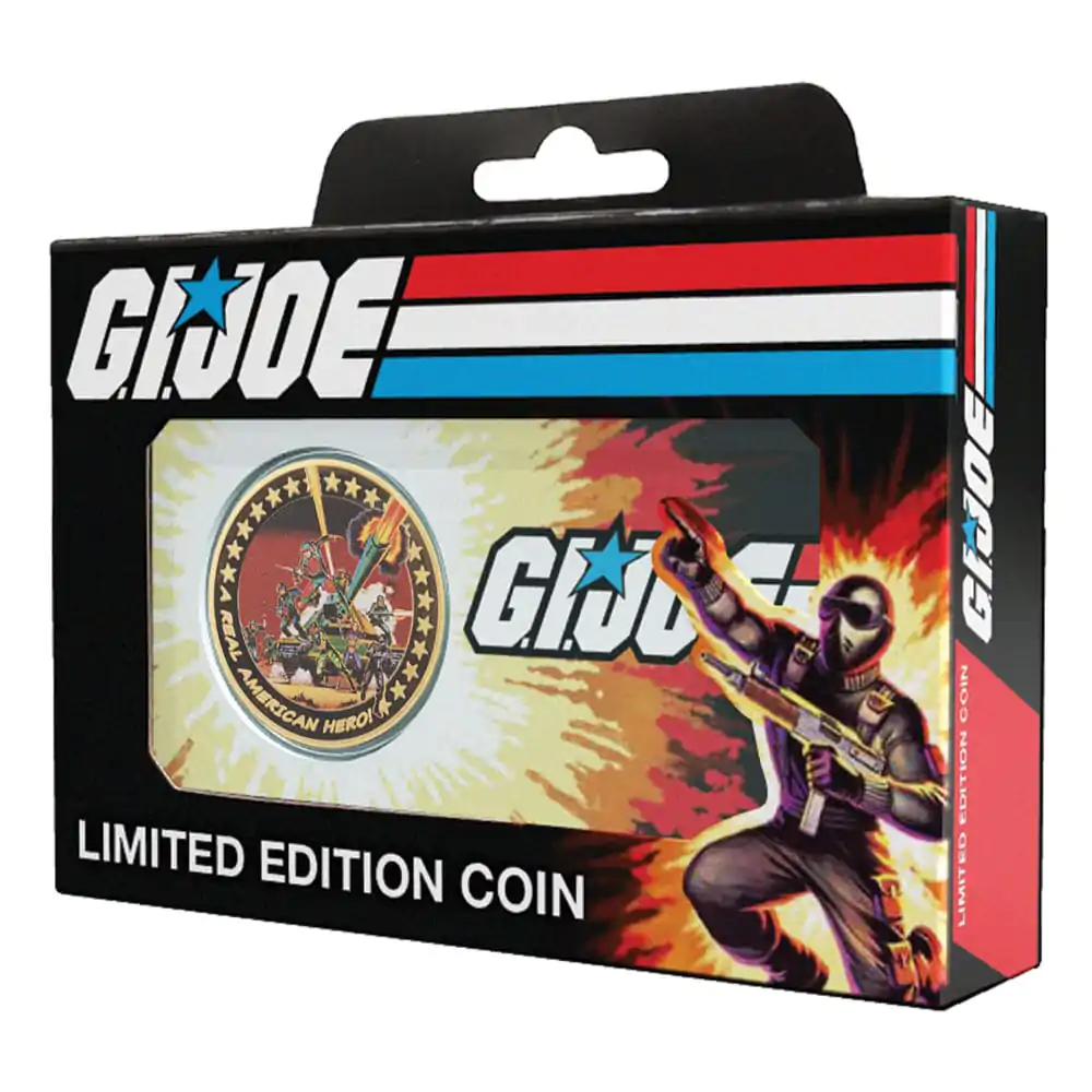 G.I. Joe Zbirateljski kovanec A Real American Hero 60th Anniversary 24k pozlačena Limited Edition fotografija izdelka